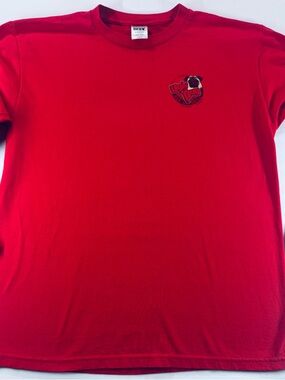 The Ugly Pug Bar And Grill Red Long Sleeve T-Shirt, Large